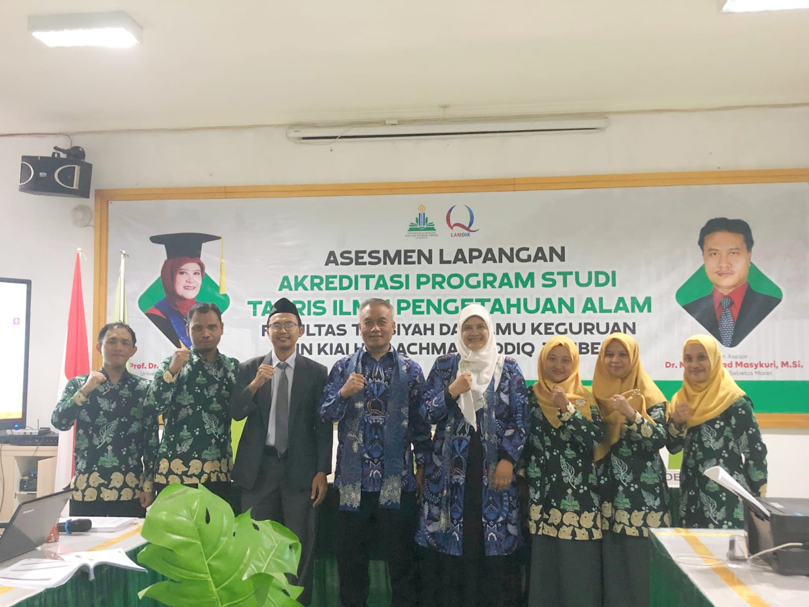Asesment Lapangan Prodi Tadris IPA dilakukan oleh Tim Asesor LAMDIK